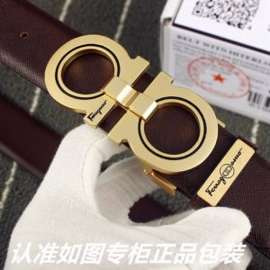 品名：菲拉格木原单 DDD 型号：请认准如图专柜包装，赠送打孔器 DDD 材料：百分百头层牛皮，保证真皮。24K纯钢扣双面可用专柜同等质量， 送人自用首选 DD