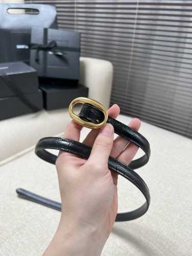 特 圣罗兰 1.5Mm 女款 顶级原单 双面原版皮 专柜同款