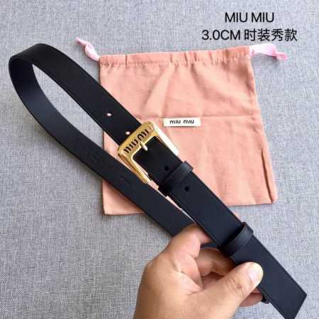 特 MIU MIU原单 专柜在售爆款 感谢客户反馈实拍图，顶级货 3.0CM自己看细节 都有货 码数齐 - 点击图像关闭