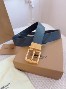 特 Burberry博柏利原厂皮料，格纹黑色牛皮 品质毋庸置疑 尺寸3.5厘米