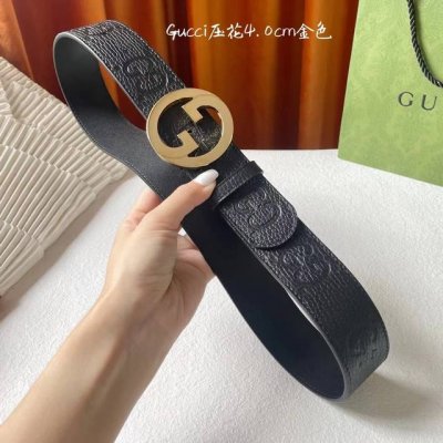 特 古奇 4Cm宽这款腰带以Gg皮革精心打造，以极繁主义焕新演绎品牌标识丶打造出集经典元素与现代精髓于一身的配饰。圆形互扣式双G腰带扣赋予这款配饰以独特魅力。