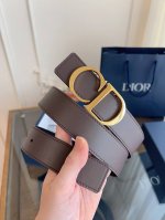 Dior 迪奥 加强版法国原厂皮料，咖色 黑色全皮 品质毋庸置疑 没有更好 只有最好 尺寸3.5厘米