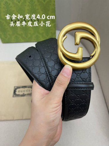特 Gucci.古驰 全套包装 进口原单头层牛皮 内衬进口头层牛皮. 搭配精品扣,原产皮料定制，专柜宽度4.0Cm