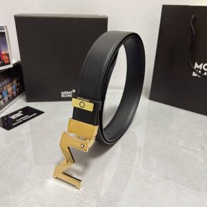 品名：万宝龙 Montblanc 原单 材质：原单牛皮腰带 百分百头层牛皮腰带保证真皮，24K纯钢扣，专柜原单品质、做工精细，时尚大牌，送人自用首选 包装： 请