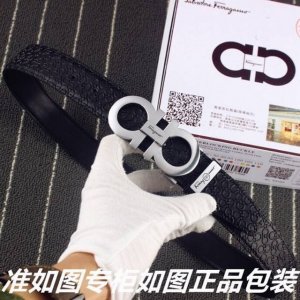 品名：菲拉格木原单 DDD 型号：请认准如图专柜包装，赠送打孔器 DDD 材料：百分百头层牛皮，保证真皮。24K纯钢扣专柜同等质量， 送人自用首选 DDD 包装