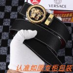 男士腰带：范思哲 原单 男士皮带：百分百头层牛皮，保证真皮。24K纯钢扣双面可用专柜同等质量， 送人自用首选 包装： 请认准如图专柜包装，赠送打孔器，银联发票，