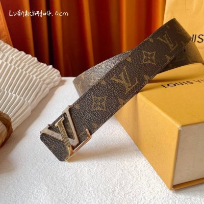 特 Louis Vuitton[正]经典原单品质，经典印花面配原版平纹皮，搭配原单精品扣，精工制作，细节看图，实物拍摄，高端奢华，宽度4.0Cm