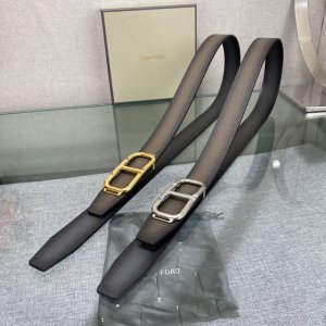 汤姆福特~3.5宽双面擦色最新网红爆款双面头层牛皮专柜同步新款上市了，原版牛皮，搭配铜扣。