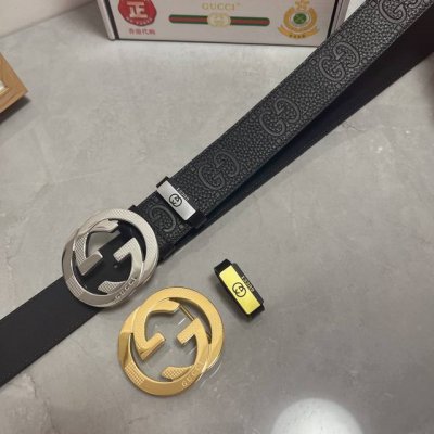 品名：古奇.Gu...Ci 原单 材质：原单牛皮腰带 专柜原单品质、做工精细，时尚大牌，送人自用首选 包装： 请认准如图专柜包装赠送打孔器手提袋专柜礼盒宽度3.