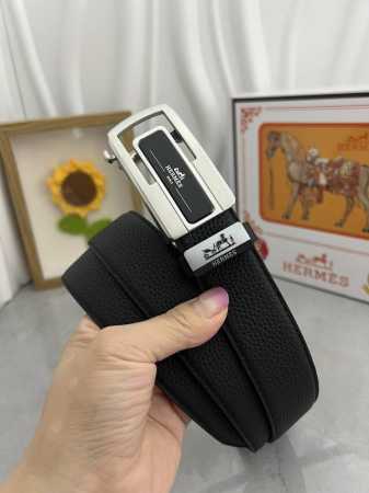 品名：爱马仕.HermèS 自动带 材质：原单牛皮腰带 百分百头层牛皮腰带保证真皮，24K纯钢扣，专柜原单品质、做工精细，时尚大牌，送人自用首选 包装： 请认准 - 点击图像关闭