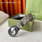 特P160 Gucci 经典款面进口原厂压花 搭配原厂皮底 新工艺喷砂扣 宽4.0 Cm 经典永不过时款 潮流大方 时尚百搭