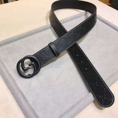 新款Gu、Cci 原厂进口牛皮、精品五金 尺寸3.8Cm 顶级