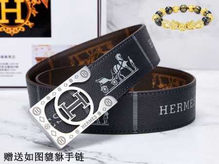 皮带：爱马仕.Her...Mes双面用 腰带：百分百头层牛皮，保证真皮，24K纯钢扣双面可用专柜同等质量， 送人自用首选 包装： 请认准如图专柜包装，赠送打孔器 - 点击图像关闭