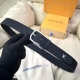 L0Uis Vuitt0N 今季新品 男士原單腰帶 寬度35毫米 经典双面小牛皮 搭配低调针扣五金 尾部饰有品牌Logo配件相呼应 适合沉稳低调的男神使用