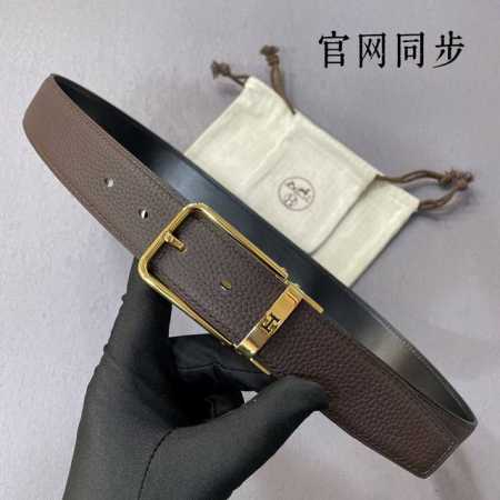 Her~Mes- 宽度35Mm精品 双面 原版皮 配精品扣，顶级品质，精工制作，高端奢华 - 点击图像关闭