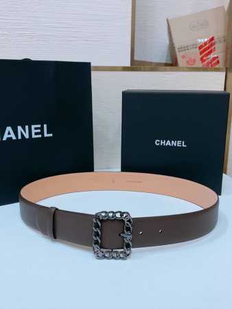 Chanel 24P Cc 水钻. 链节Logo扣. 进口胎牛皮腰带 3.8Cm精品 精致 典雅 Chic又时髦. - 点击图像关闭