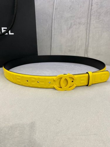 宽度3.0Cm Chanel 香奈儿 进口柔软小牛皮搭配哑色精品钢扣。