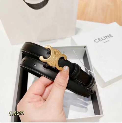 Celine1.8Cm女士腰带 无法抵抗的Celine凯旋门皮带一眼心动超百搭 再普通的裤子搭配也显得高级感满满