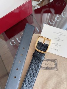 Gucci古驰法国原厂皮料，黑色牛皮 品质毋庸置疑 没有更好 只有最好 尺寸4.0厘米