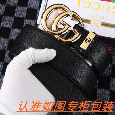 品名：古奇.Gu...Cci原单 材料：百分百头层牛皮，保证真皮。24K纯钢扣双面可用专柜同等质量， 送人自用首选 包装： 请认准如图专柜包装，赠送打孔器，银联