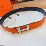 特 Hermes ㊣ 38Mm腰帶 精钢五金 搭配双面原版皮，双面可用！高端大气上档次！