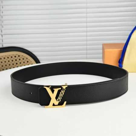 Lv。商务休闲、正装均可佩戴！3.8Cm 最新款扣头，抛光扣头、时尚潮流 - 点击图像关闭