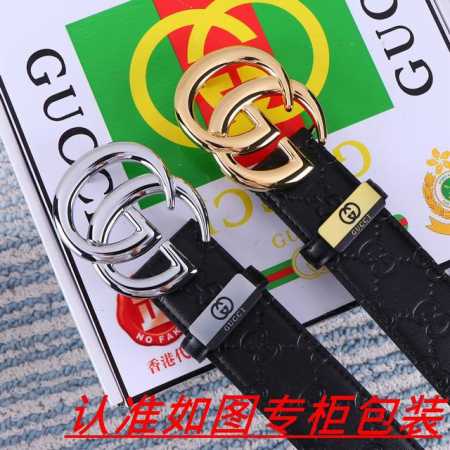 品名：古奇.Gu...Cci原单 材料：百分百头层牛皮，保证真皮。24K纯钢扣双面可用专柜同等质量， 送人自用首选 包装： 请认准如图专柜包装，赠送打孔器，银联 - 点击图像关闭