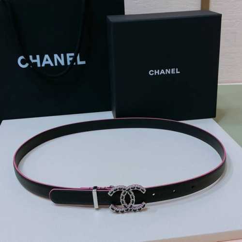 特 C Hanel 24 Cc树脂 链条 黄铜金属Logo搭扣 进口自然摔纹腰带 手感柔软 细腻 2.0Cm 自然摔纹每一条的纹理都无法统一、全凭手气完美主义者