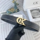 Ck 特种皮腰带系列 ，原厂五金精品不锈钢扣，手感柔软舒适 宽3.8Cm。