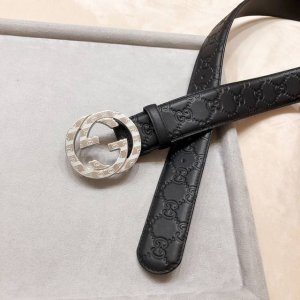 新款Gu、Cci字母印花压纹、钢五金 尺寸3.8Cm 顶级