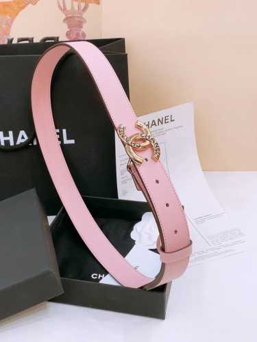 Chanel 小牛皮 与 羊皮 黄铜金属 手感柔软 舒适 3.0Cm