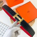 爱马仕 特种皮腰带系列 ，原厂五金精品不锈钢扣 手感柔软舒适 宽3.8Cm。