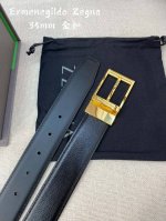 特P190 杰尼亚男士腰带- 宽度35Mm 316精品扣 精工打造 进口小牛皮 独特设计工艺 手感柔软 可以裁剪