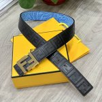 配全套包装礼盒 Fendl 芬迪 专柜同款 宽40Mm双面原版小牛皮 搭配单钌钯电镀扣 完美的手感.油边 出众的设计.风格 高贵奢华 时尚大方 高清实拍 货真价