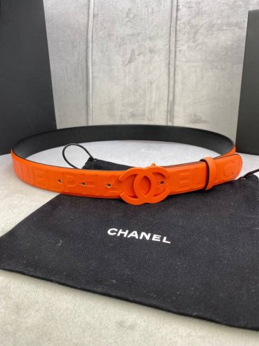 宽度3.0Cm Chanel 香奈儿 进口柔软小牛皮搭配哑色精品钢扣。