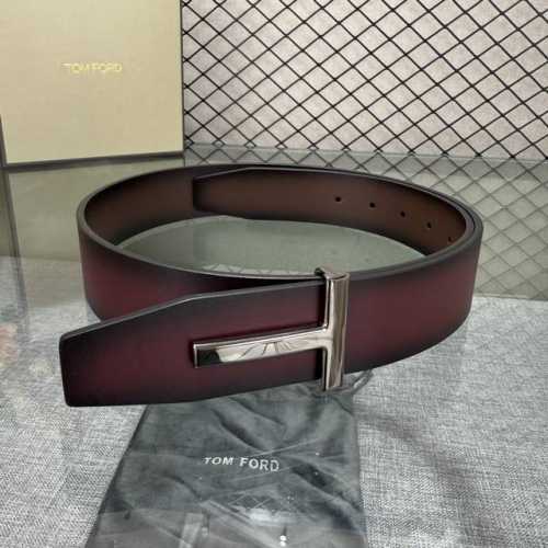 汤姆福特最新网红爆款双面头层牛皮专柜同步3.8宽新款上市了，原版牛皮，搭配铜扣，优雅，大方用的方便。谢谢你转载。