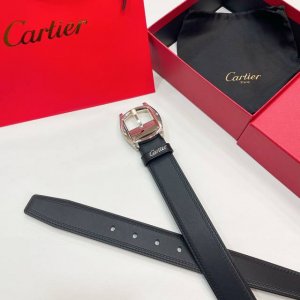 卡地亚男士商务正装腰带 精品扣头、敢承诺双面头层牛皮送礼自用推荐给大家[社会社会]尺寸3.5Cm