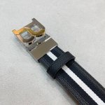 专柜ＢＡ、ＬＬＹ 拼色款全皮手工拼接 双面两用 尺寸3.4Cm