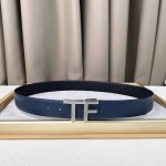 男士Tf 汤尼.福特 牛皮。柔软细腻，百搭大方，宽3.5Cm 、 官网同步，纯铜五金，可裁剪设计！