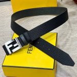 特 Fendl 宽40Mm双面原版小牛皮 搭配单钌钯电镀扣 完美的手感.油边 出众的设计.风格 高贵奢华 时尚大方 高清实拍 货真价实 品质保证