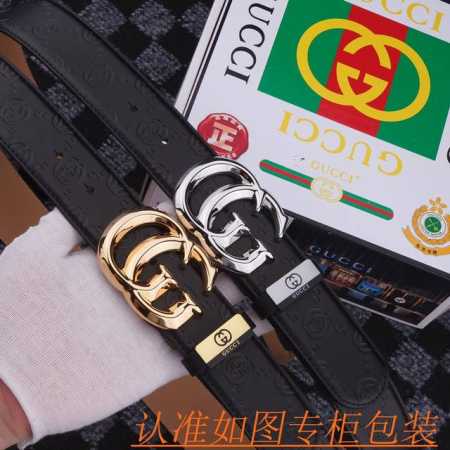 品名：古奇.Gu...Cci原单腰带 材料：百分百头层牛皮腰带，保证真皮皮带，专柜原单品质、做工精细，送人自用首选 包装： 请认准如图专柜包装，赠送打孔器，银联 - 点击图像关闭