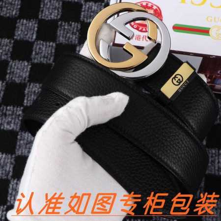 品名：古奇.Gu...Cci原单 材料：百分百头层牛皮，保证真皮。24K纯钢扣双面可用专柜同等质量， 送人自用首选 包装： 请认准如图专柜包装，赠送打孔器，银联 - 点击图像关闭