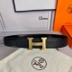 特 P190 HermèS[正]爱马仕 双头尖 双面原版 原单品质 进口头层牛皮 黑色荔枝纹搭配黑色平纹 寸半38Mm 配官网H马拉车花纹亮金 亮银 亮枪扣