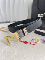 品名：万宝龙.Montblanc原单·腰带·皮带 型号：挂扣，新款原版经典精品双色挂扣，实物拍摄，原版头层牛皮 材料：百分百头层牛皮，保证真皮。