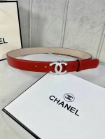 宽度3.0Cm Chanel 香奈儿 特级进口小牛皮内衬原版磨砂底，饰有金 银色花纹金属logo花纹钢扣。