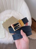 Burberry.巴宝莉 全套包装 精品旋转五金扣 宽度35Mm 搭配原版皮带 对版 款式休闲易搭配服饰 带身可双面用