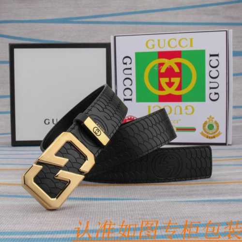 腰带皮带：古奇原单牛皮腰带· 男款皮带：材质百分百头层牛皮腰带保证真皮皮带，专柜原单品质、做工精细，时尚大牌，送人自用首选包装： 请认准如图专柜包装赠送