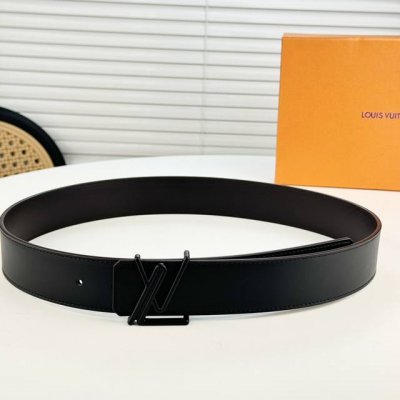 Lv。商务休闲、正装均可佩戴！3.8Cm 最新款扣头，抛光扣头、时尚百搭双面佩戴