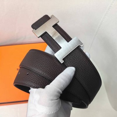 p170 官网同步 爱马仕专柜同步 进口双面头层牛皮精钢精品五金 双面可用38Mm