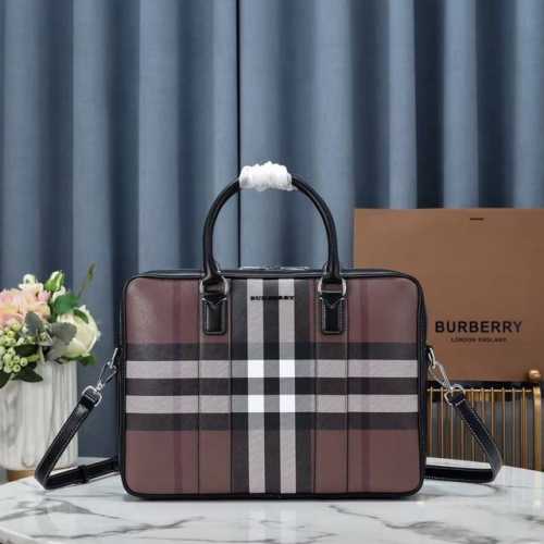型号巴宝莉Burberry 专柜热销爆款男包，原版质量，多隔层设计原版牛皮搭配高档进口五金，皮质舒适，手感超好 版型更正，实物更美！ 尺寸38-28-6 卡其